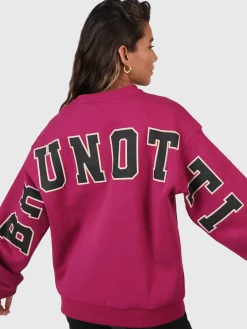 Best Brunotti Alm Dames Sweater | Fuchsia Pink