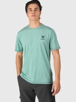 New Brunotti Aquarider Heren Quick-Dry T-shirt | Bottle Green BottleGreen