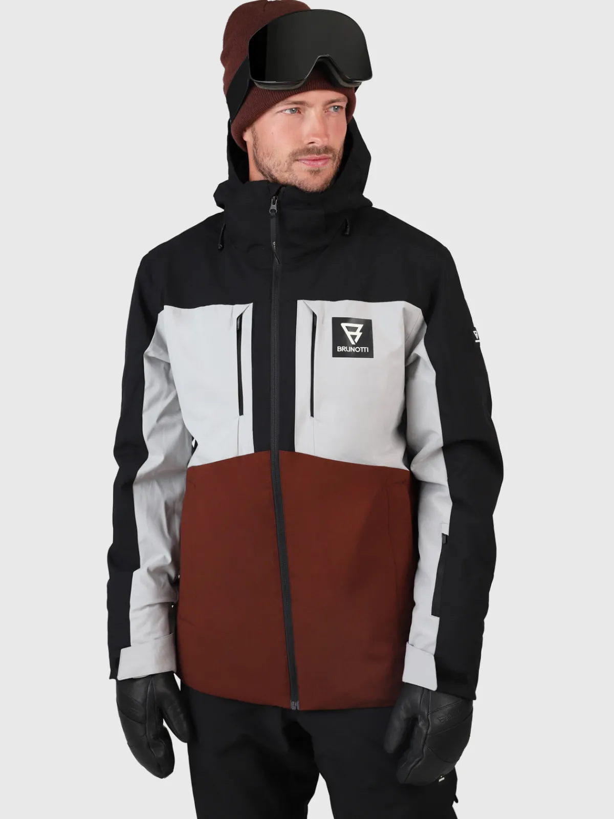 Clearance Brunotti Aratin Heren Ski Jas | Zwart Black
