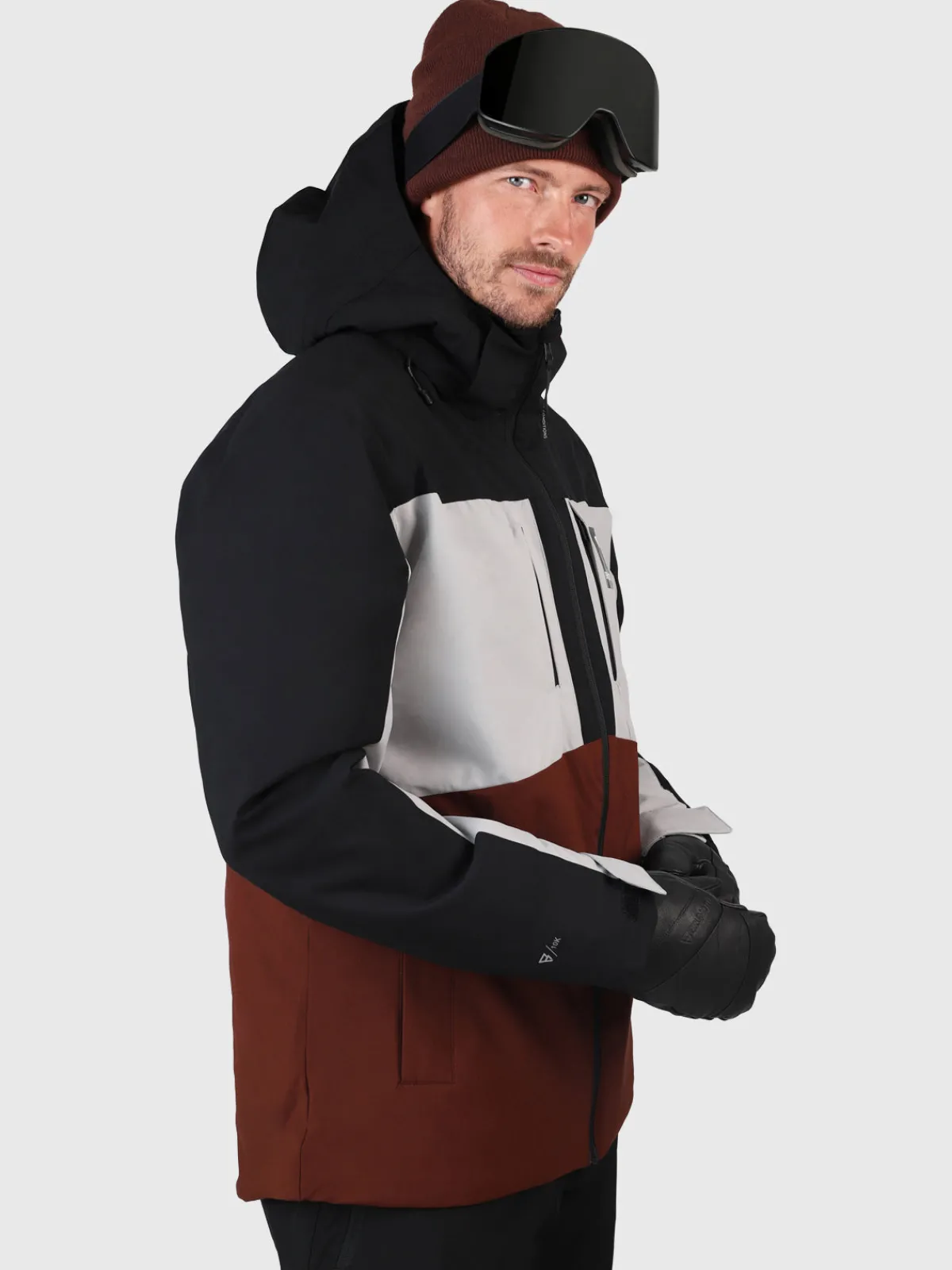 Clearance Brunotti Aratin Heren Ski Jas | Zwart Black