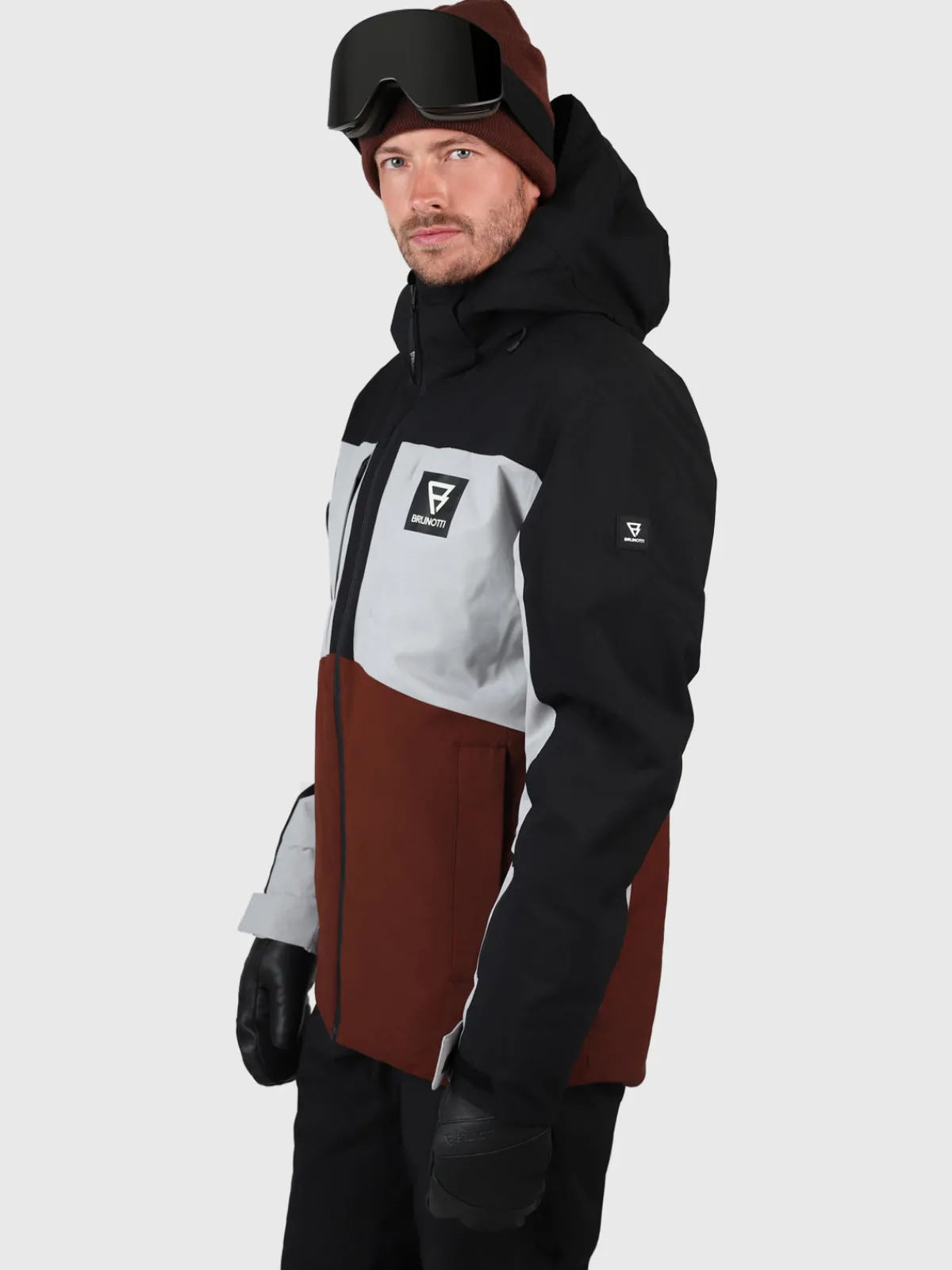 Clearance Brunotti Aratin Heren Ski Jas | Zwart Black