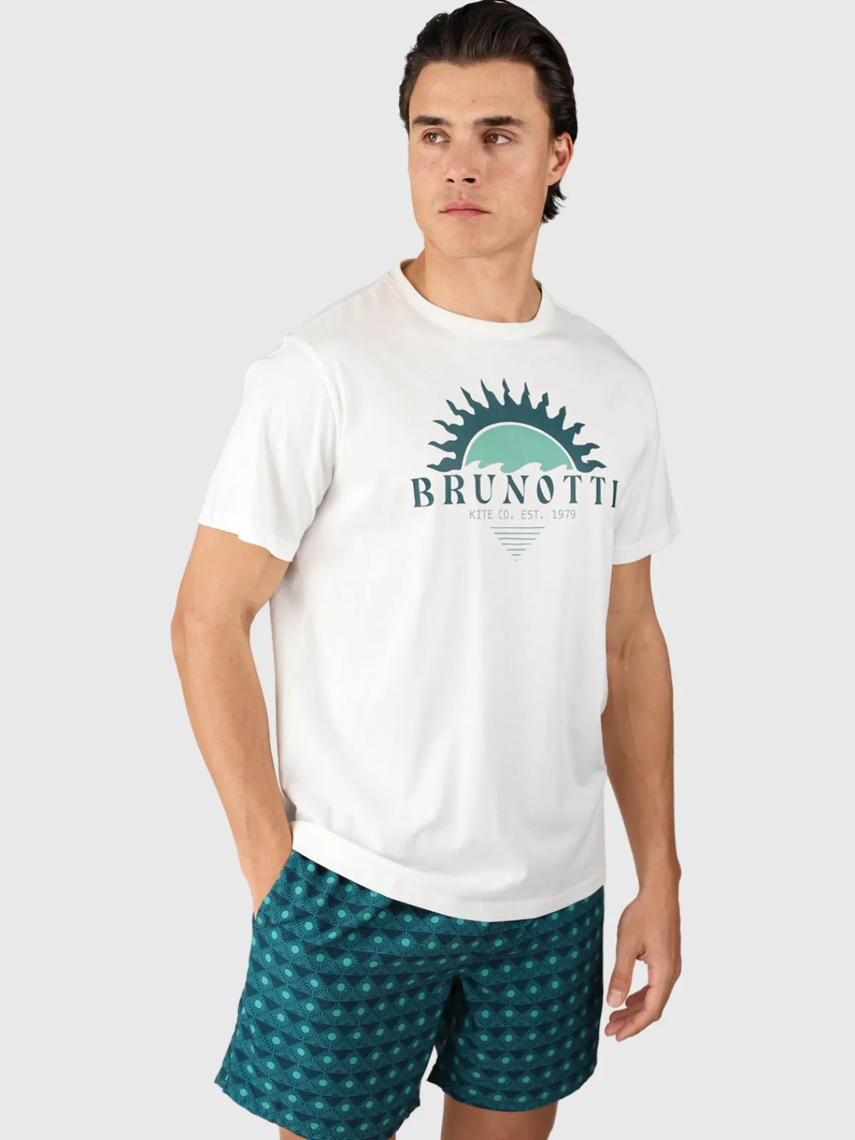 Online Brunotti Archi Heren T-shirt | Snow