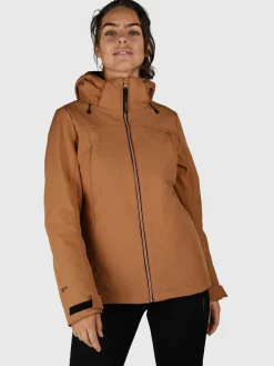 Online Brunotti Aries-N Dames Softshell Jas | Bruin