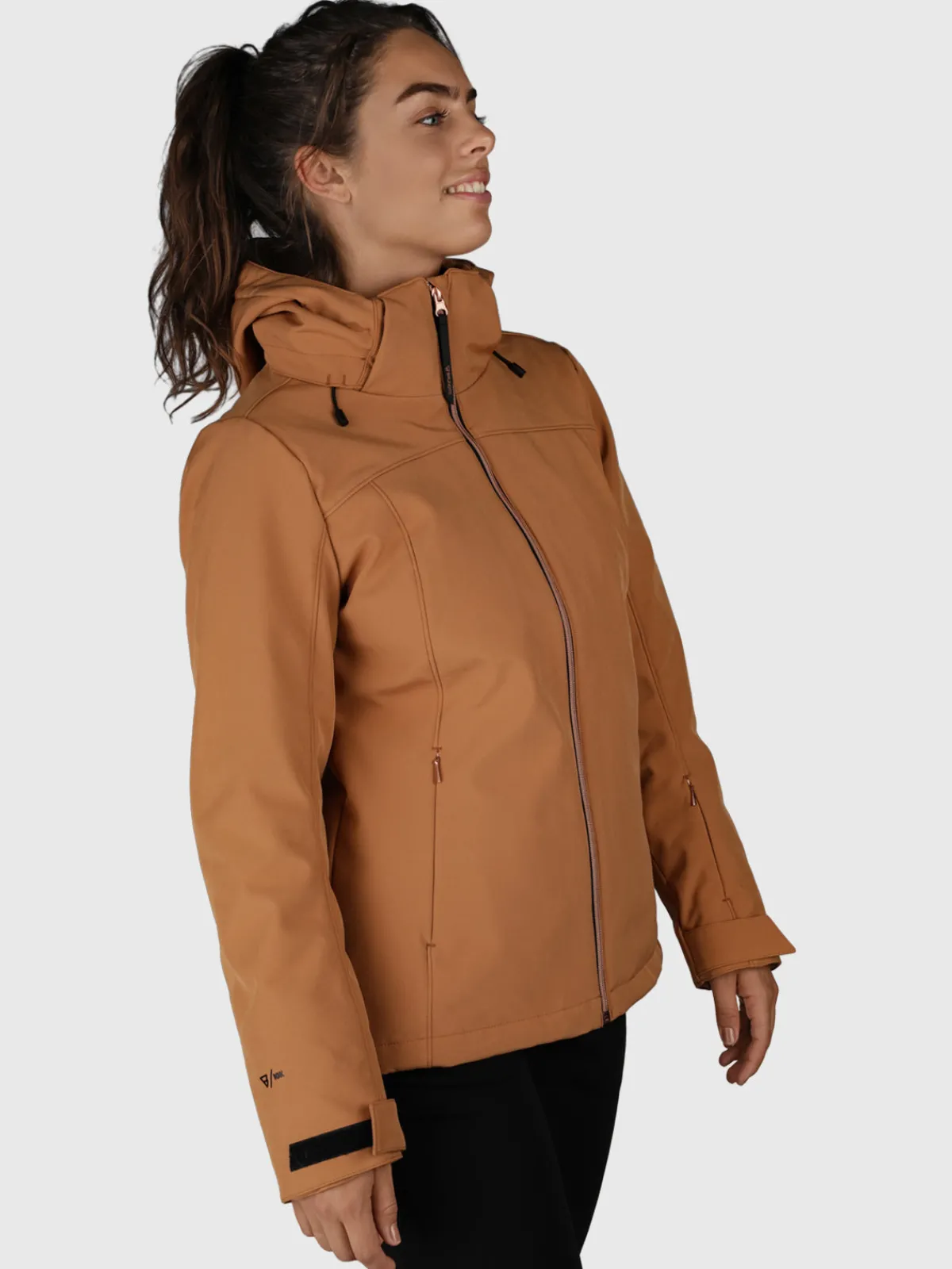 Online Brunotti Aries-N Dames Softshell Jas | Bruin