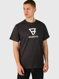 Online Brunotti Aron Men T-shirt | Pirate Black PirateBlack