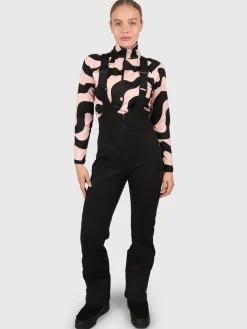 Clearance Brunotti Avalanche Dames Ski Salopette | Zwart