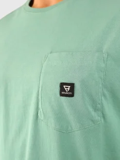 New Brunotti Axle Heren T-shirt | Bottle Green BottleGreen