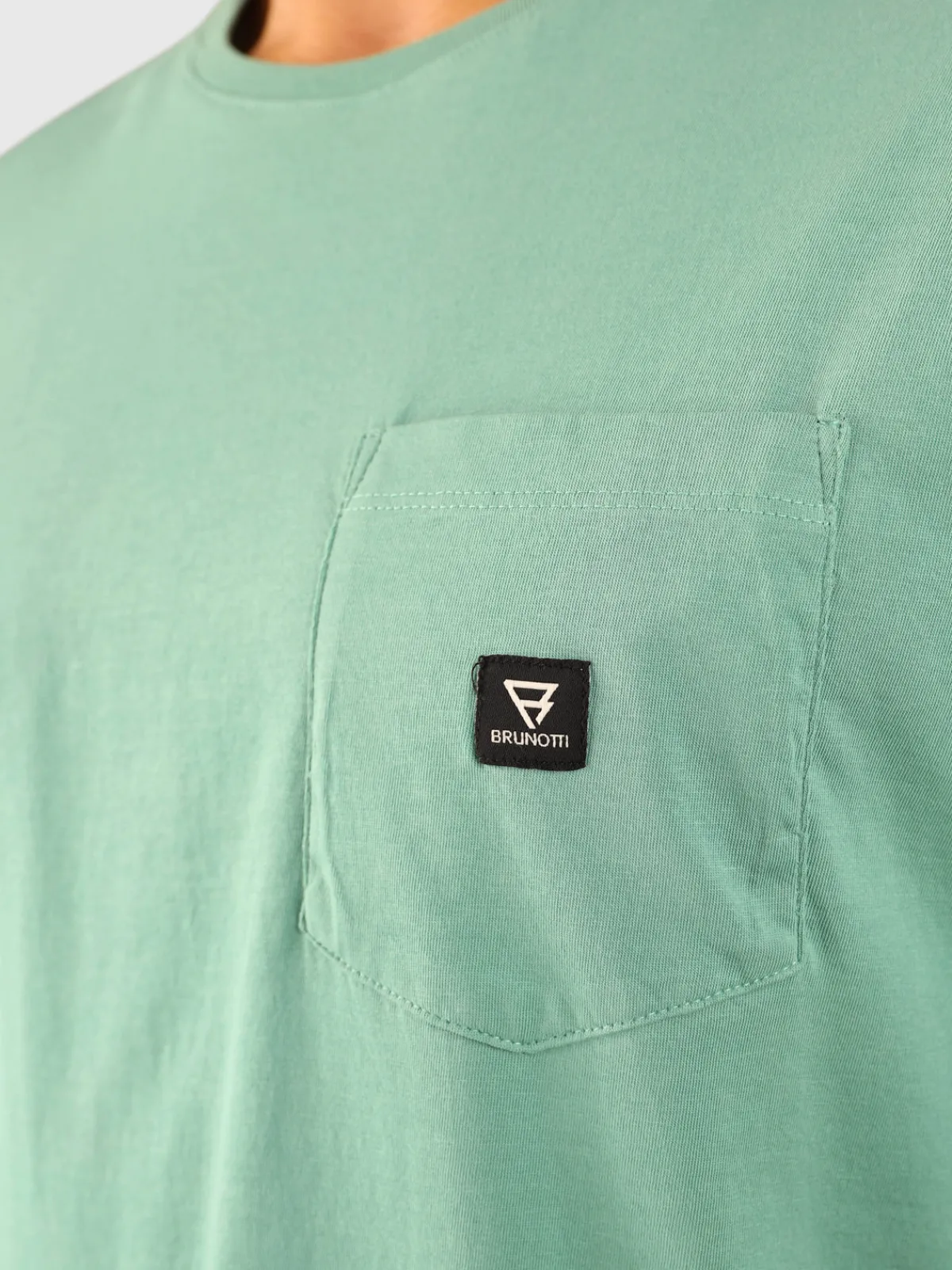 New Brunotti Axle Heren T-shirt | Bottle Green BottleGreen