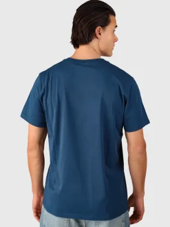 Discount Brunotti Axle-N Heren T-shirt | Blauw