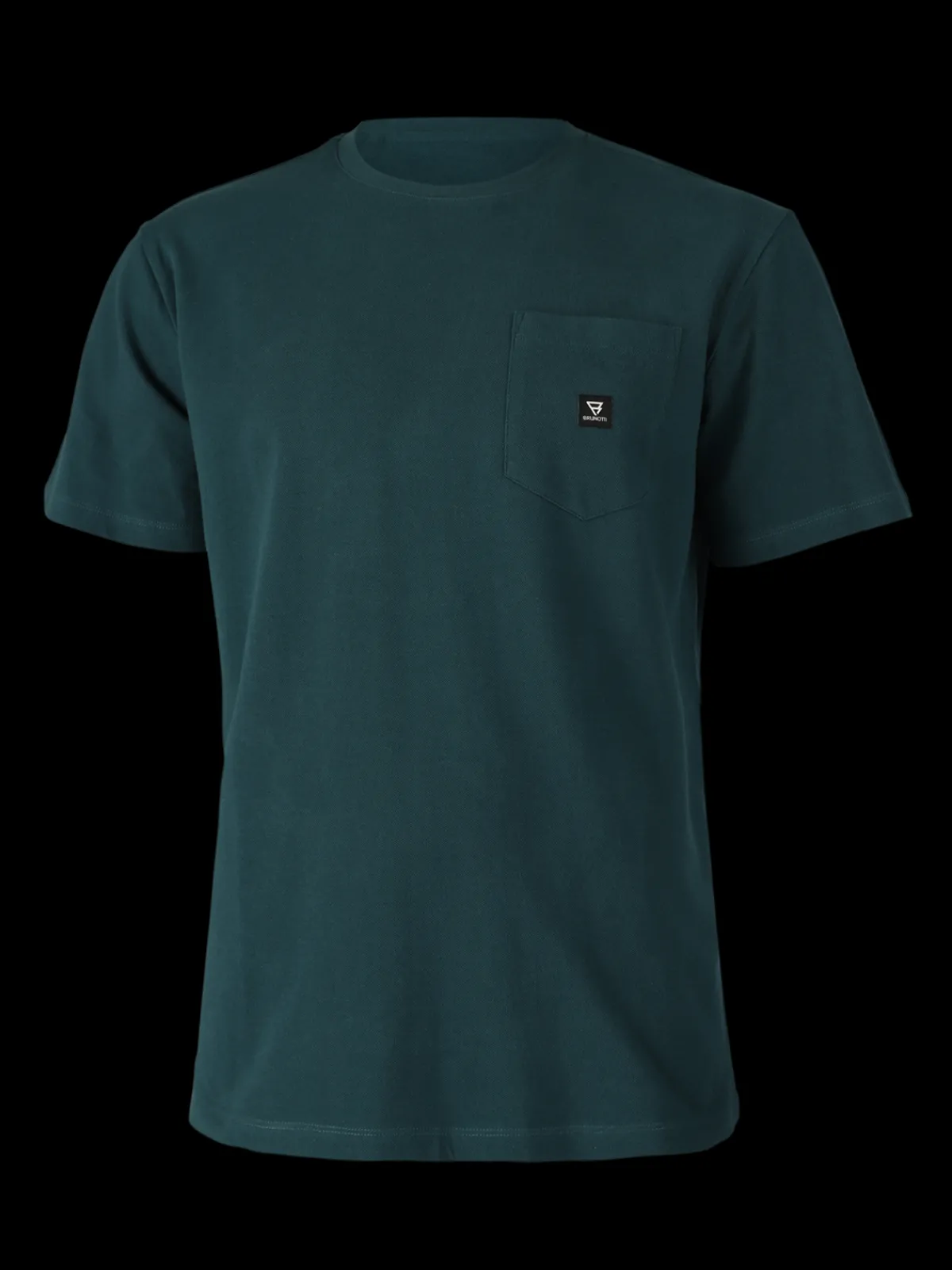 New Brunotti Axle-Pique Heren T-shirt | Fuel Green FuelGreen