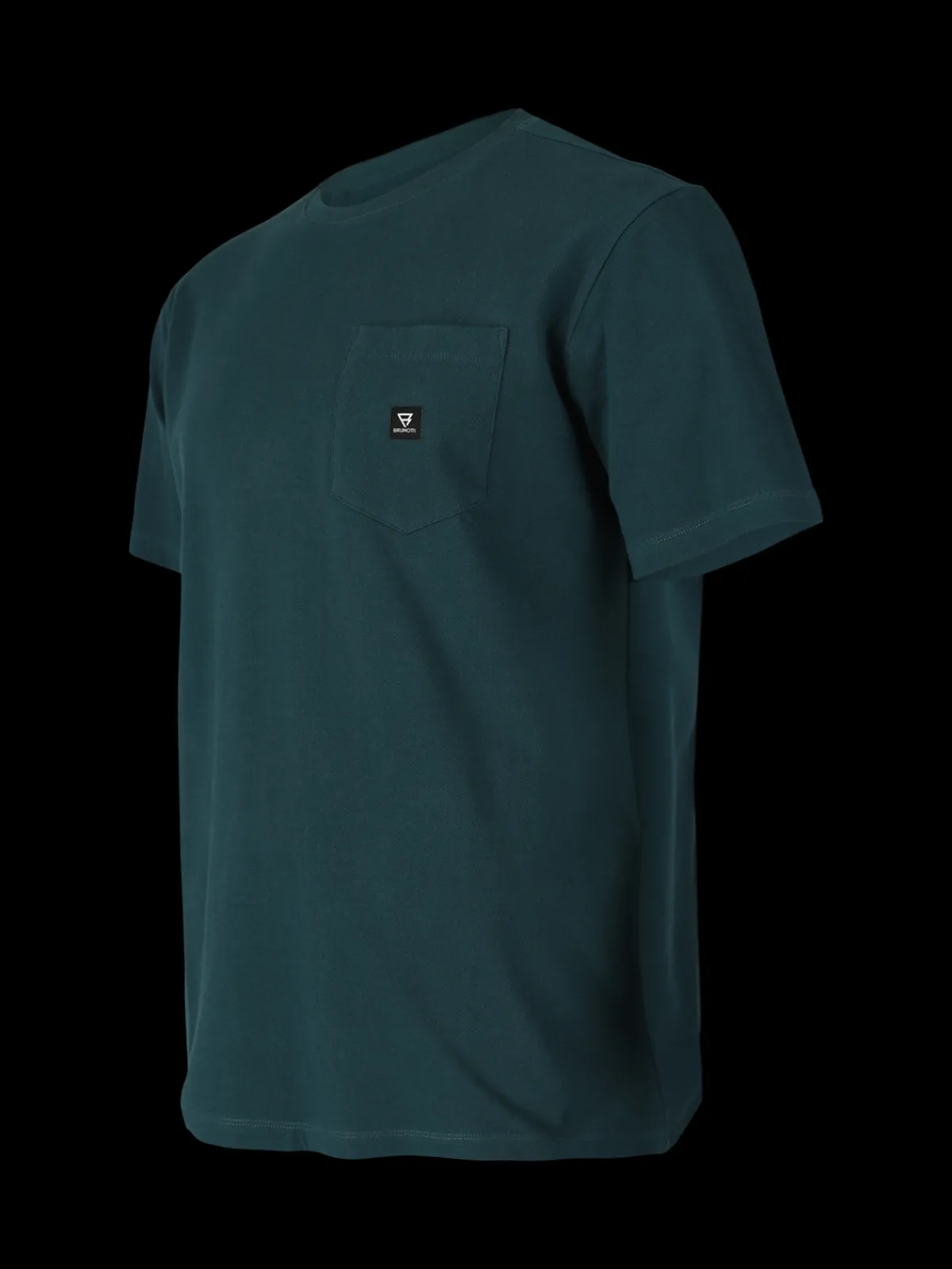 New Brunotti Axle-Pique Heren T-shirt | Fuel Green FuelGreen