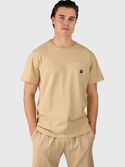 Clearance Brunotti Axle-Pique Heren T-shirt | Ginger