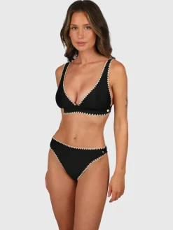Clearance Brunotti Bodhi Damen Bralette Bikini Set | Black