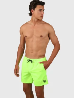 New Brunotti Bru-conic Heren Zwemshort | Neon Groen
