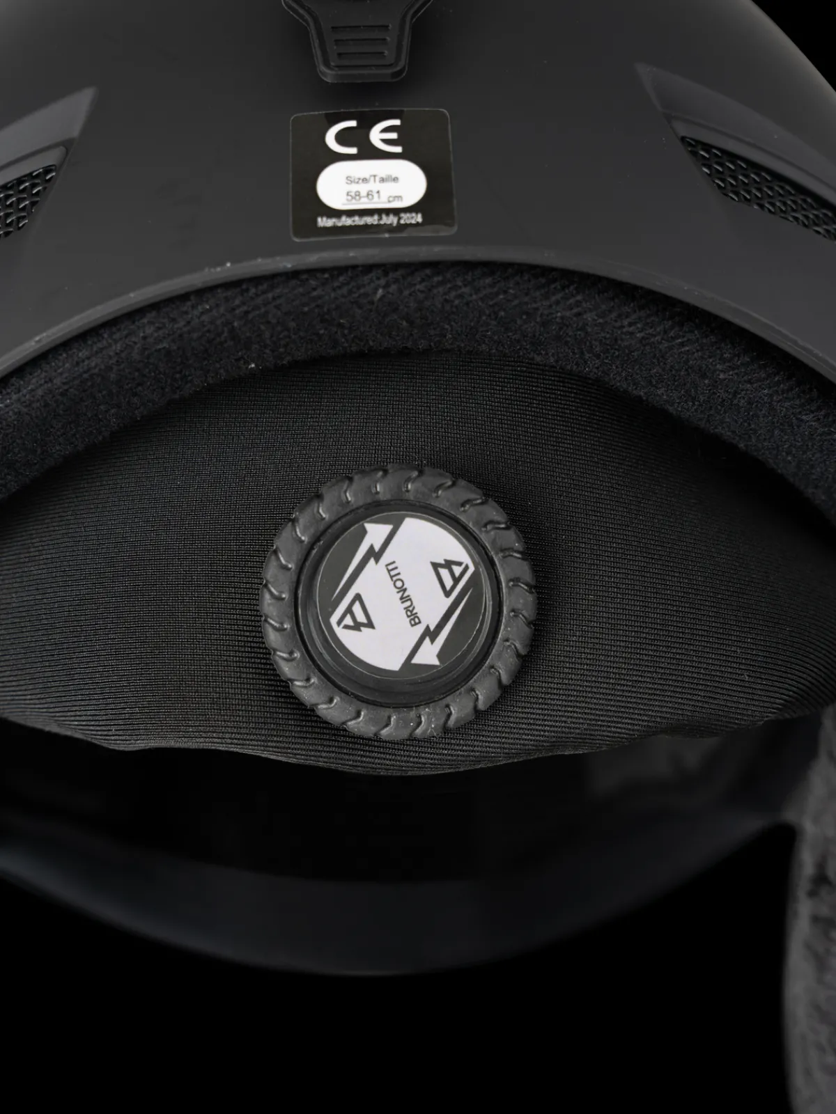 Hot Brunotti Buffalo Unisex Skihelm | Zwart
