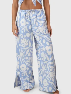 Best Brunotti Catalin-Swirl Dames Broek | Bluebell FloralSwirlBluebell