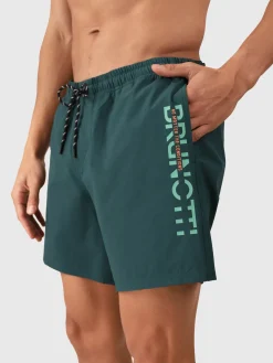 Fashion Brunotti Cester Heren Zwemshort | Fuel Green FuelGreen