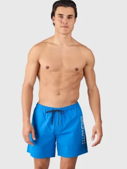 Outlet Brunotti Cester Heren Zwemshorts | Neon Blue NeonBlue