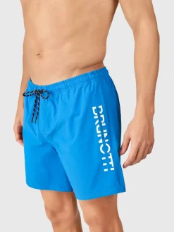 Outlet Brunotti Cester Heren Zwemshorts | Neon Blue NeonBlue