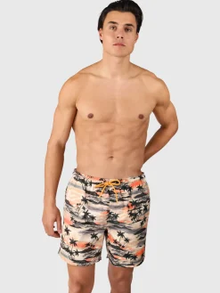 New Brunotti Cester-Sunset Heren Zwemshort | Ginger