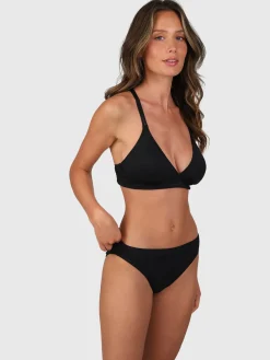 Best Brunotti Delphinia Dames Bralette Bikini Top | Black