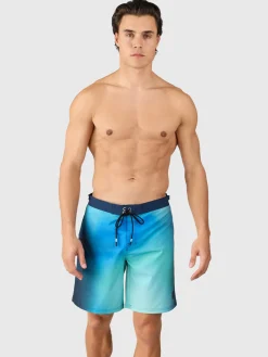 Hot Brunotti Dhion Men Swim Shorts | Neon Blue