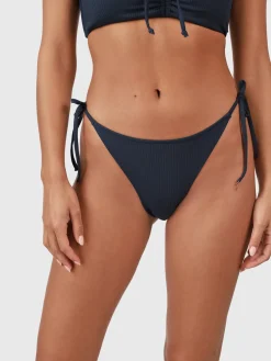 Hot Brunotti Elly-Rib Dames Bikini Broekje | Indigo Blue IndigoBlue