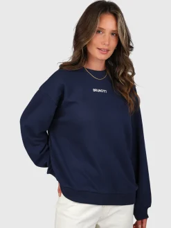 Sale Brunotti Esseries Dames Sweater | Indigo Blue IndigoBlue