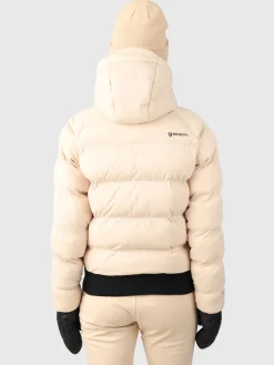 Best Brunotti Firecrown Dames Puffer Ski Jas | Wit CanvasWit