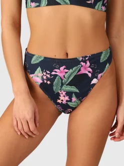 Best Brunotti Flores-Tropicana Women Bikini Bottom | Indigo Blue ClubTropicanaIndigoBlue