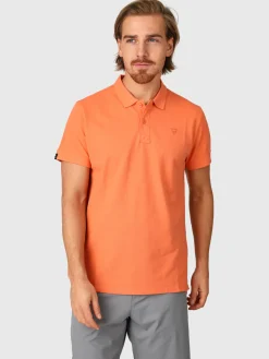 Hot Brunotti Frunot-II Heren Polo | Oranje Roze