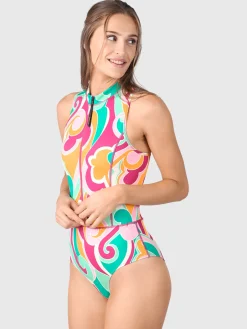 Best Brunotti Gabi-Swirl Dames Badpak | Multi Color