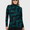 Best Brunotti Galena-Groovy Dames Polygiene Fleece | Ever Green
