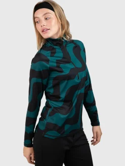 Best Brunotti Galena-Groovy Dames Polygiene Fleece | Ever Green