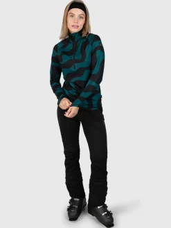 Best Brunotti Galena-Groovy Dames Polygiene Fleece | Ever Green