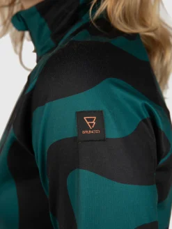 Best Brunotti Galena-Groovy Dames Polygiene Fleece | Ever Green