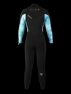 Discount Brunotti Glow-Fullsuit-5/3-Splash Dames Wetsuit | Blauw ZwartenBlauw