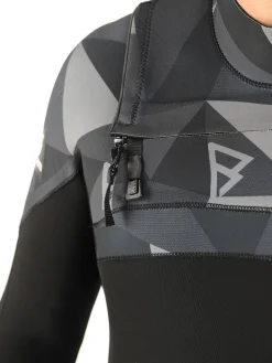Online Brunotti Gravity Fullsuit 5/3mm Heren Wetsuit | Zwart + Grijs ZwartenGrijs