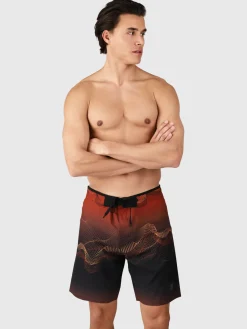 Best Brunotti Gulfshore Heren Boardshort | Pirate black PirateBlack