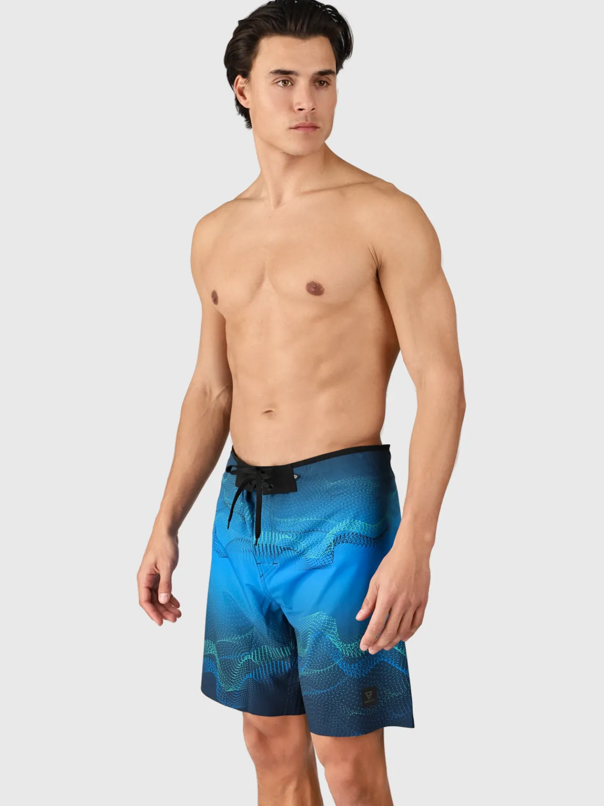 Online Brunotti Gulfshore Heren Boardshorts | Neon Blauw NeonBlue