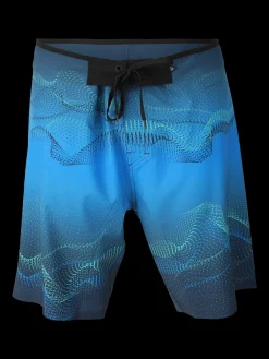 Online Brunotti Gulfshore Heren Boardshorts | Neon Blauw NeonBlue