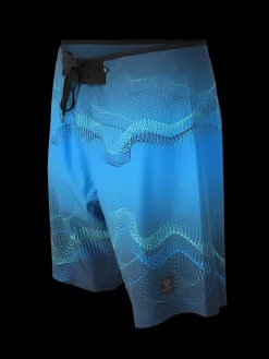 Online Brunotti Gulfshore Heren Boardshorts | Neon Blauw NeonBlue