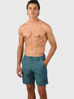New Brunotti Harret Heren Hybrid Short | Groen
