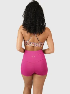 Sale Brunotti Hibiki Dames Legging Short | Magenta