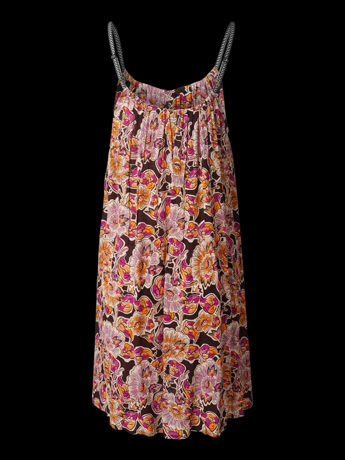 Sale Brunotti Isla-Sakai Dames Jurk | Multi Color Bruin,OranjeenPink