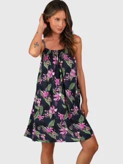 Sale Brunotti Isla-Tropicana Women Dress | Indigo Blue ClubTropicanaIndigoBlue