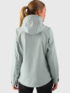 Clearance Brunotti Joos Dames Softshell Jas | Jet Grey JetGrey