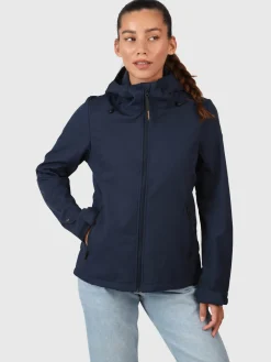 Fashion Brunotti Joos-N Dames Softshell Jas | Blauw