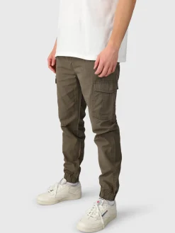 Sale Brunotti Lansons Heren Cargo Broek | Army Green ArmyGreen