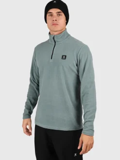 New Brunotti Lenno-R Heren Fleece | Agave Grey